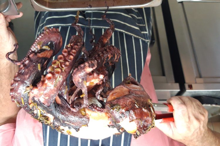 the olive tree taverna - grilled octopus friday 13th
